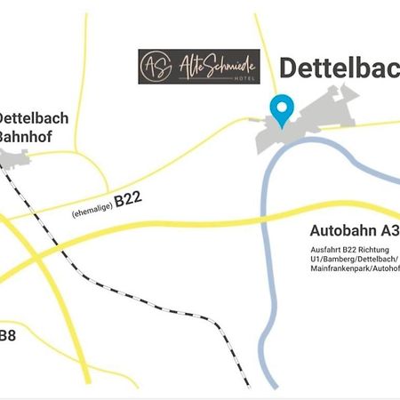 Aparthotel Alte Schmiede Dettelbach Zewnętrze zdjęcie