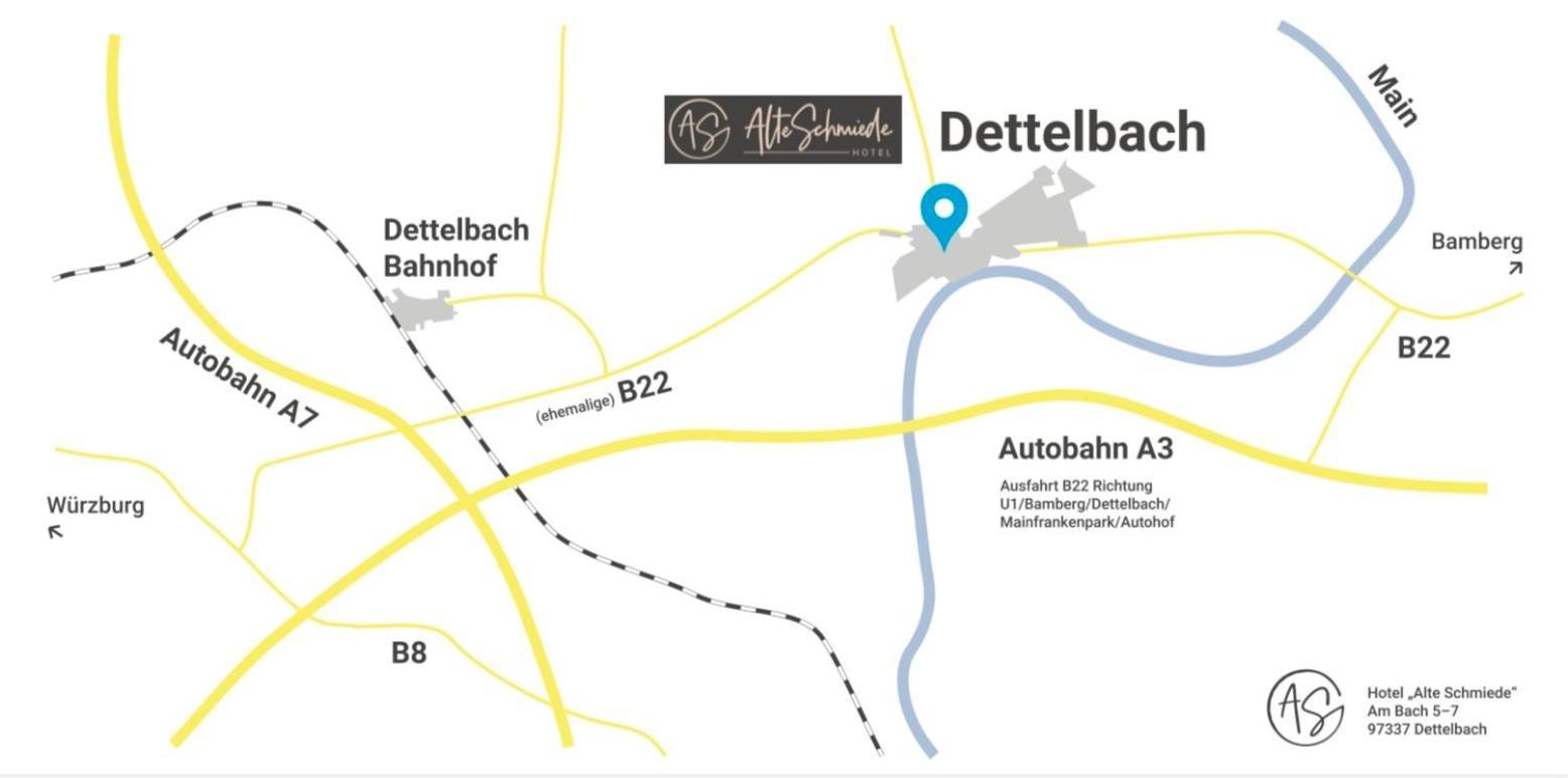 Aparthotel Alte Schmiede Dettelbach Zewnętrze zdjęcie